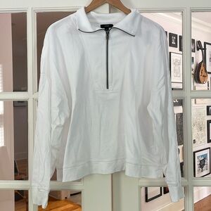 J.Crew Magic Rinse™ half-zip sweatshirt